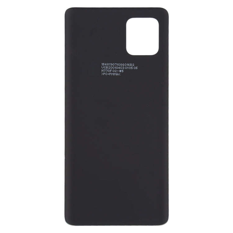 For Samsung Galaxy A91 Battery Back Cover (Black)