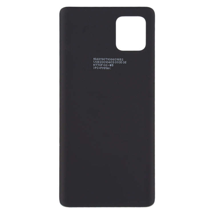 For Samsung Galaxy A91 Battery Back Cover (Silver)