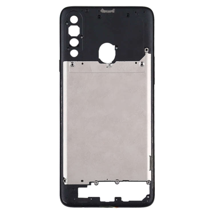 For Samsung Galaxy A20s  Middle Frame Bezel Plate (Black)