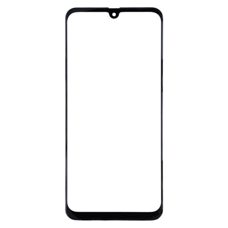 For Samsung Galaxy A41 Front Screen Outer Glass Lens (Black)