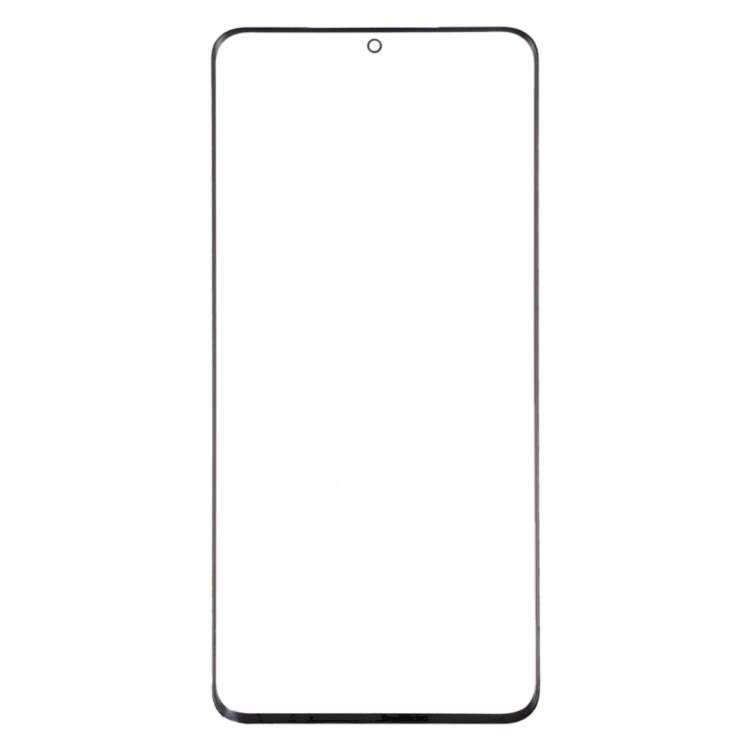 For Samsung Galaxy S20+  Front Screen Outer Glass Lens (Black)