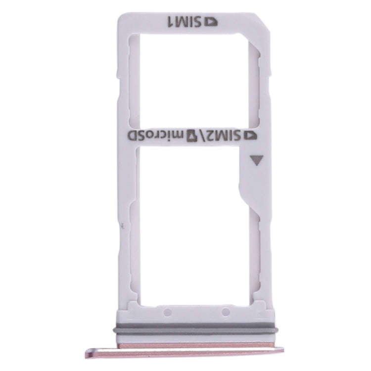 For Galaxy S7 Edge 2 SIM Card Tray / Micro SD Card Tray (Pink)