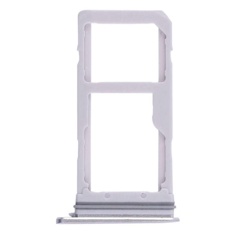 For Galaxy S7 Edge 2 SIM Card Tray / Micro SD Card Tray (White)