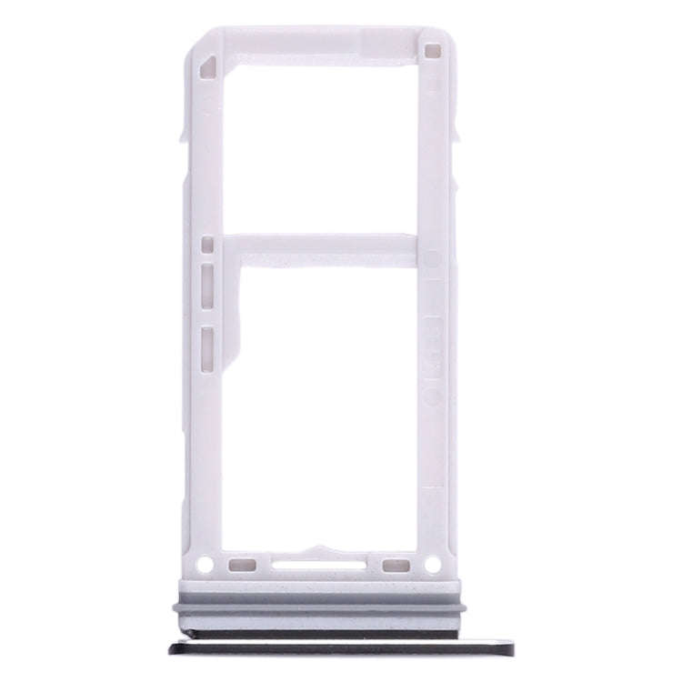 For Galaxy S8 / S8+ 2 SIM Card Tray / Micro SD Card Tray (Black)