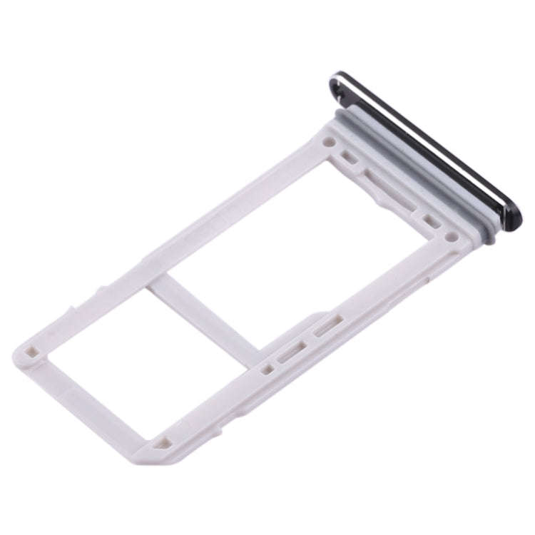 For Galaxy S8 / S8+ 2 SIM Card Tray / Micro SD Card Tray (Black)