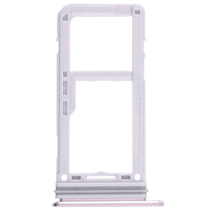 For Galaxy S8 / S8+ 2 SIM Card Tray / Micro SD Card Tray (Pink)