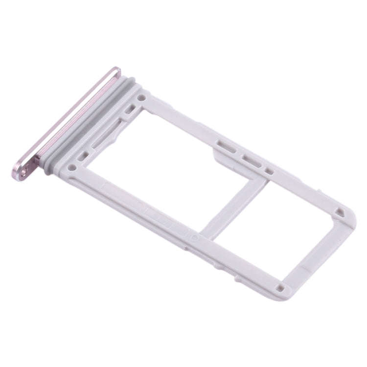 For Galaxy S8 / S8+ 2 SIM Card Tray / Micro SD Card Tray (Pink)