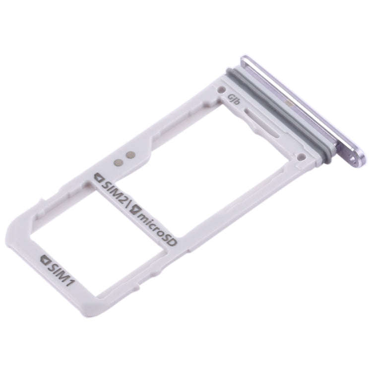 For Galaxy S8 / S8+ 2 SIM Card Tray / Micro SD Card Tray (Grey)