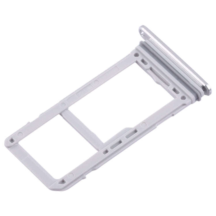 For Galaxy S8 / S8+ 2 SIM Card Tray / Micro SD Card Tray (Silver)