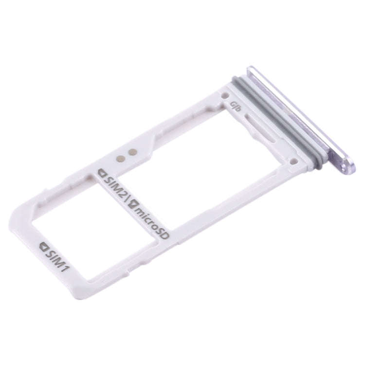 For Galaxy Note 8 2 SIM Card Tray / Micro SD Card Tray (Grey)