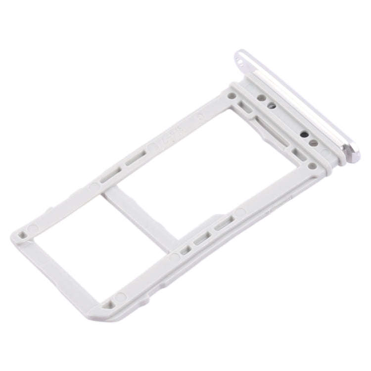 For Galaxy Note 8 2 SIM Card Tray / Micro SD Card Tray (Silver)