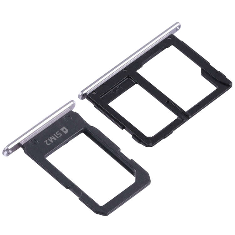 For Galaxy A5108 / A7108 2 SIM Card Tray + Micro SD Card Tray (Grey)
