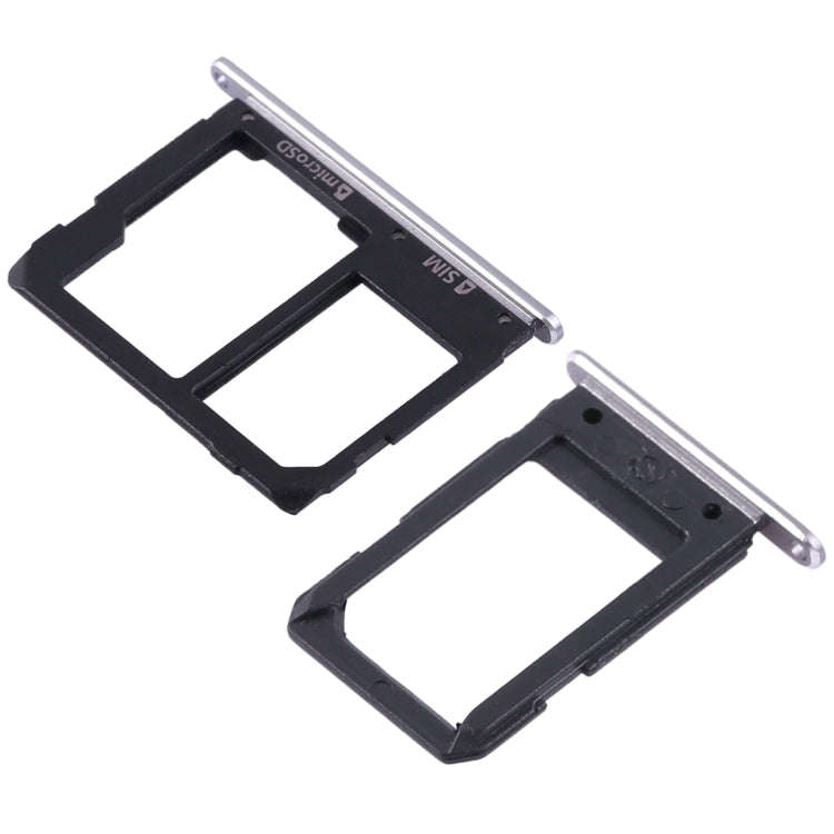 For Galaxy A5108 / A7108 2 SIM Card Tray + Micro SD Card Tray (Grey)