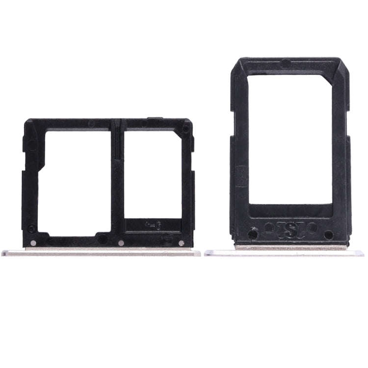 For Galaxy A5108 / A7108 2 SIM Card Tray + Micro SD Card Tray (Gold)