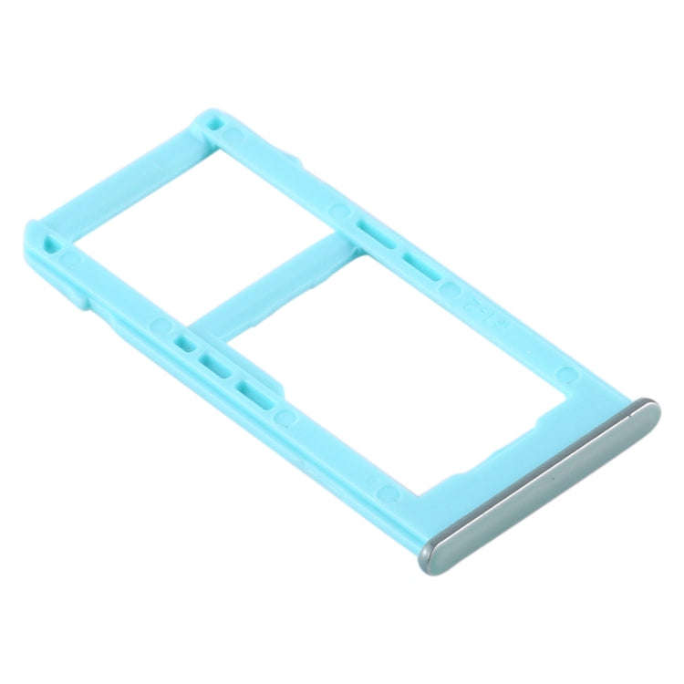 For Samsung Galaxy A60 SIM Card Tray + SIM Card Tray / Micro SD Card Tray (Baby Blue)