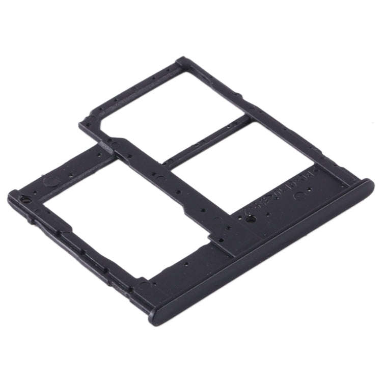 For Samsung Galaxy A20e SIM Card Tray + SIM Card Tray + Micro SD Card Tray (Black)