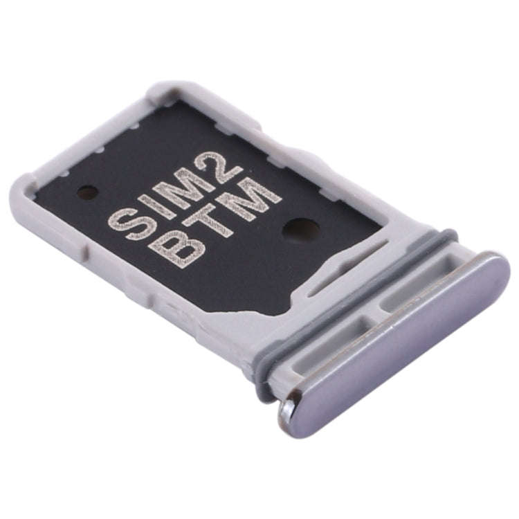 For Samsung Galaxy A80 SIM Card Tray + SIM Card Tray (Silver)