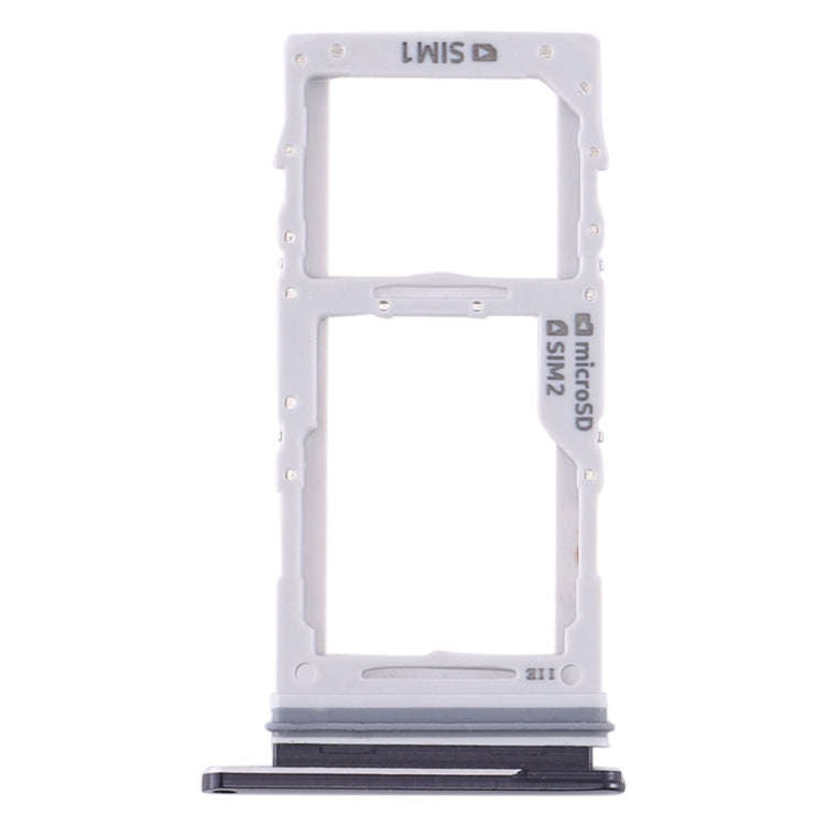 For Samsung Galaxy Note10+ SIM Card Tray + SIM Card Tray / Micro SD Card Tray (Black)