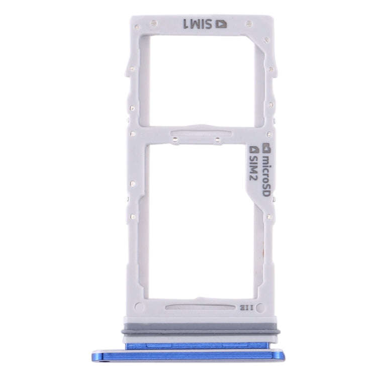For Samsung Galaxy Note10+ SIM Card Tray + SIM Card Tray / Micro SD Card Tray (Blue)