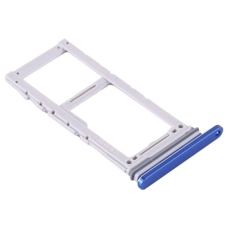 For Samsung Galaxy Note10+ SIM Card Tray + SIM Card Tray / Micro SD Card Tray (Blue)
