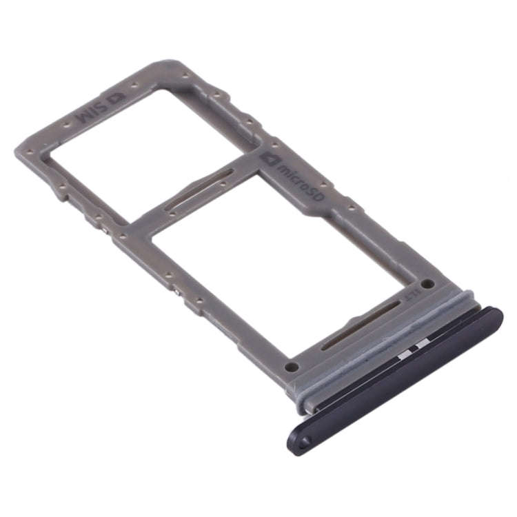For Samsung Galaxy S20+ / Galaxy S20 Ultra SIM Card Tray + Micro SD Card Tray (Black)