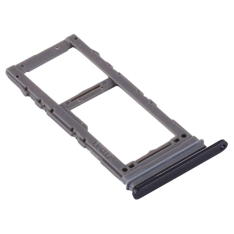 For Samsung Galaxy S20+ / Galaxy S20 Ultra SIM Card Tray + Micro SD Card Tray (Black)