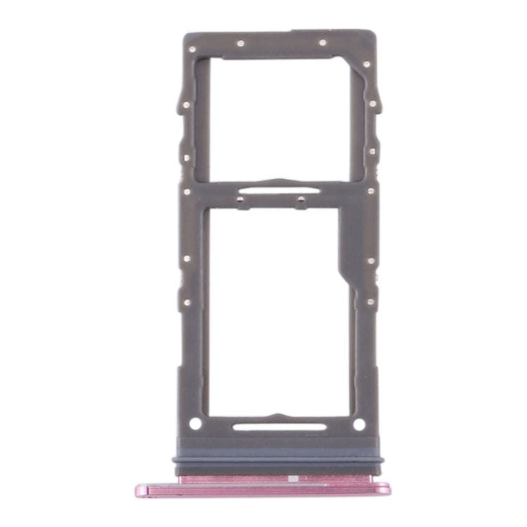 For Samsung Galaxy S20+ / Galaxy S20 Ultra SIM Card Tray + Micro SD Card Tray (Pink)