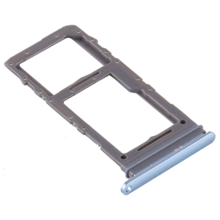 For Samsung Galaxy S20+ / Galaxy S20 Ultra SIM Card Tray + Micro SD Card Tray (Blue)