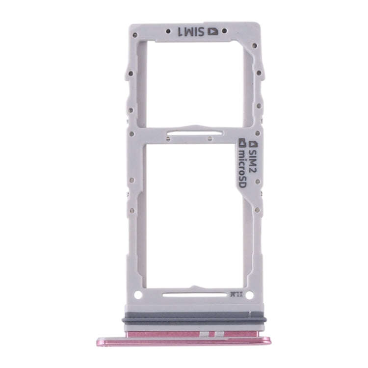 For Samsung Galaxy S20+ / Galaxy S20 Ultra SIM Card Tray + SIM Card Tray / Micro SD Card Tray (Pink)