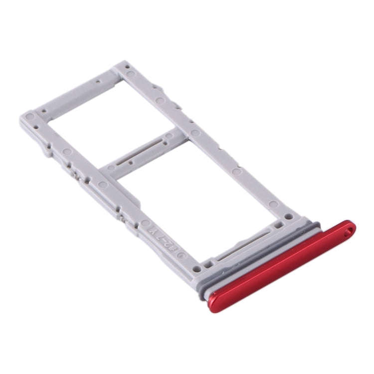 For Samsung Galaxy S20+ / Galaxy S20 Ultra SIM Card Tray + SIM Card Tray / Micro SD Card Tray (Red)