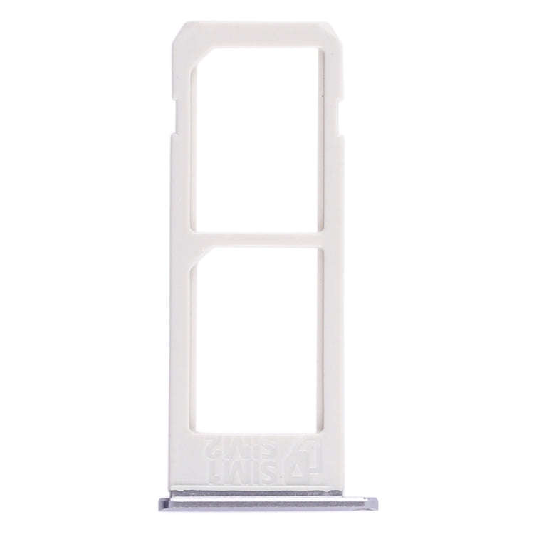 For Galaxy S6 Edge plus / S6 Edge+ 2 SIM Card Tray (Grey)