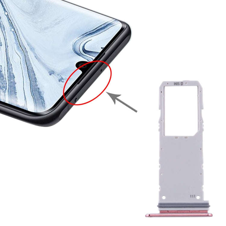 For Samsung Galaxy Note10 SIM Card Tray (Pink)