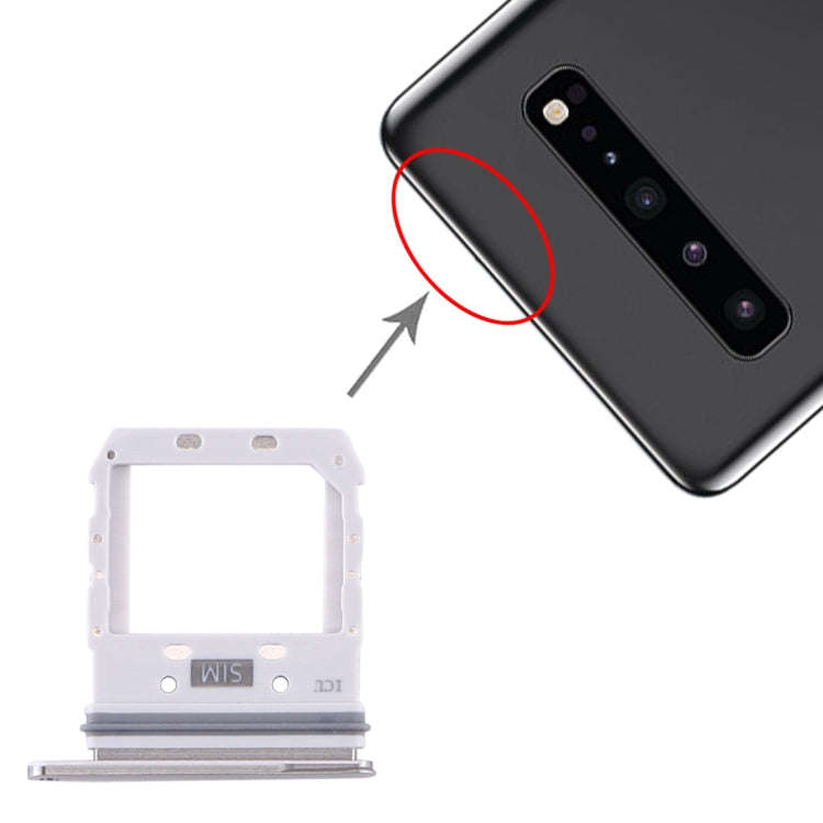 For Samsung Galaxy S10 5G SIM Card Tray (Grey)