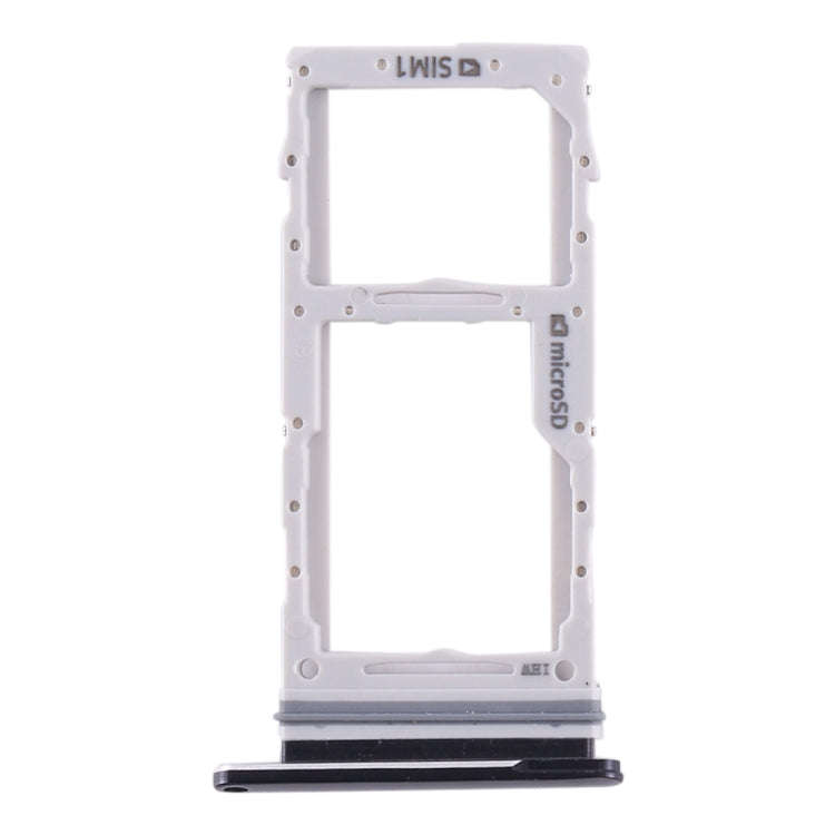 For Samsung Galaxy S20 SIM Card Tray + SIM Card Tray / Micro SD Card Tray (Black)
