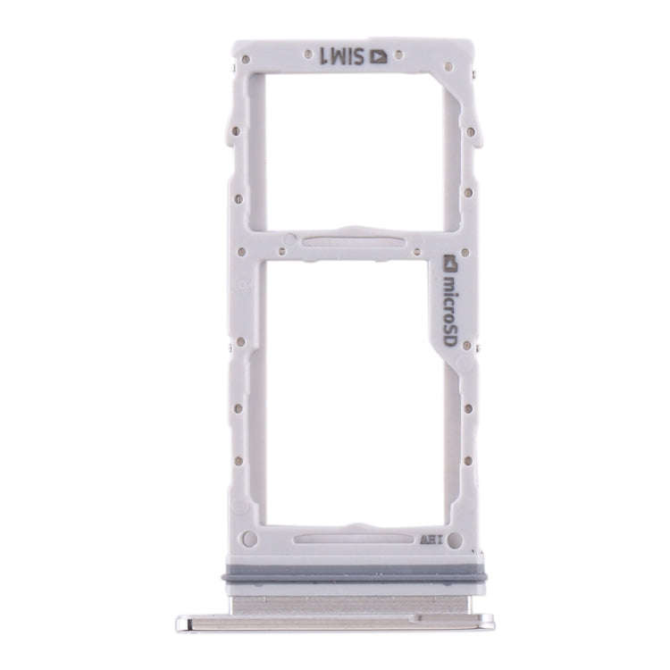 For Samsung Galaxy S20 SIM Card Tray + SIM Card Tray / Micro SD Card Tray (White)