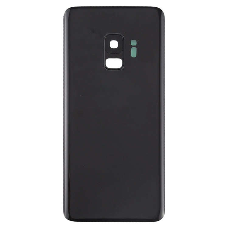 For Galaxy S9 Battery Back Cover with Camera Lens (Black)