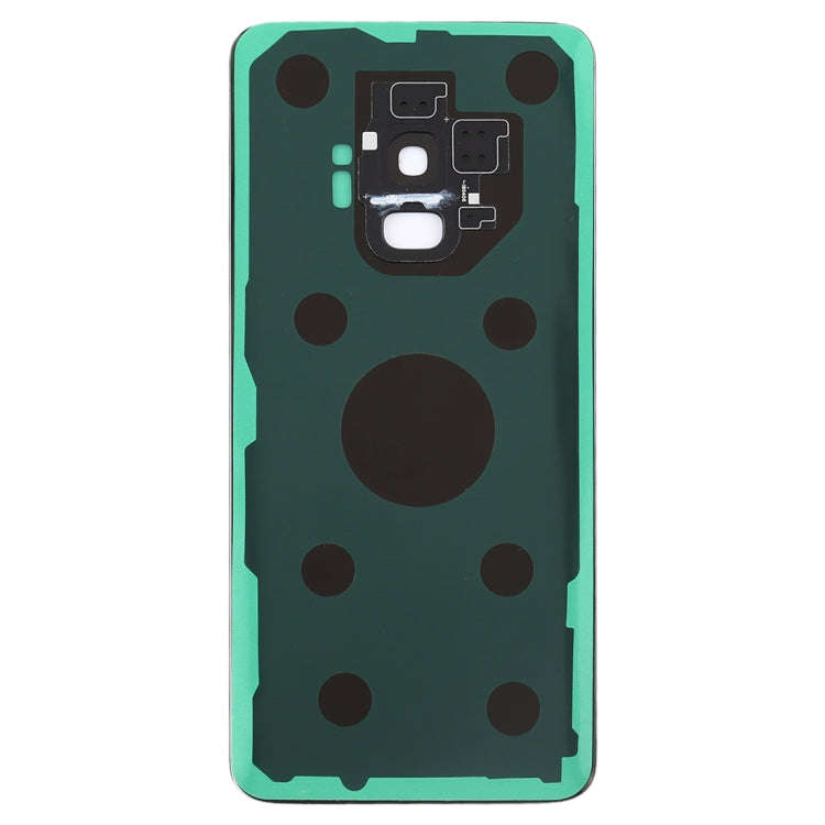 For Galaxy S9 Battery Back Cover with Camera Lens (Black)