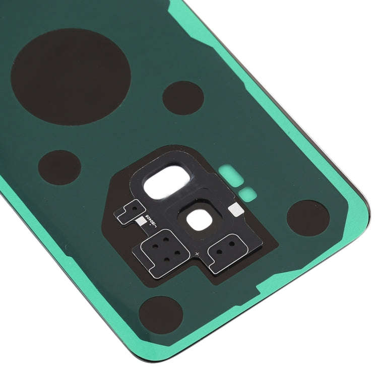 For Galaxy S9 Battery Back Cover with Camera Lens (Black)