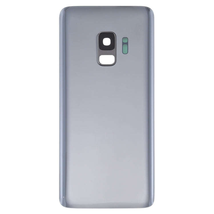 For Galaxy S9 Battery Back Cover with Camera Lens (Grey)