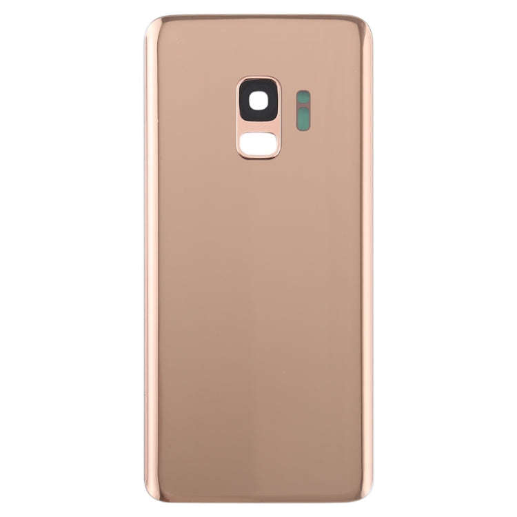 For Galaxy S9 Battery Back Cover with Camera Lens (Gold)