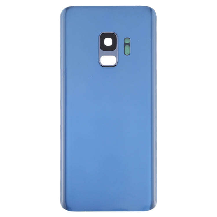 For Galaxy S9 Battery Back Cover with Camera Lens (Blue)