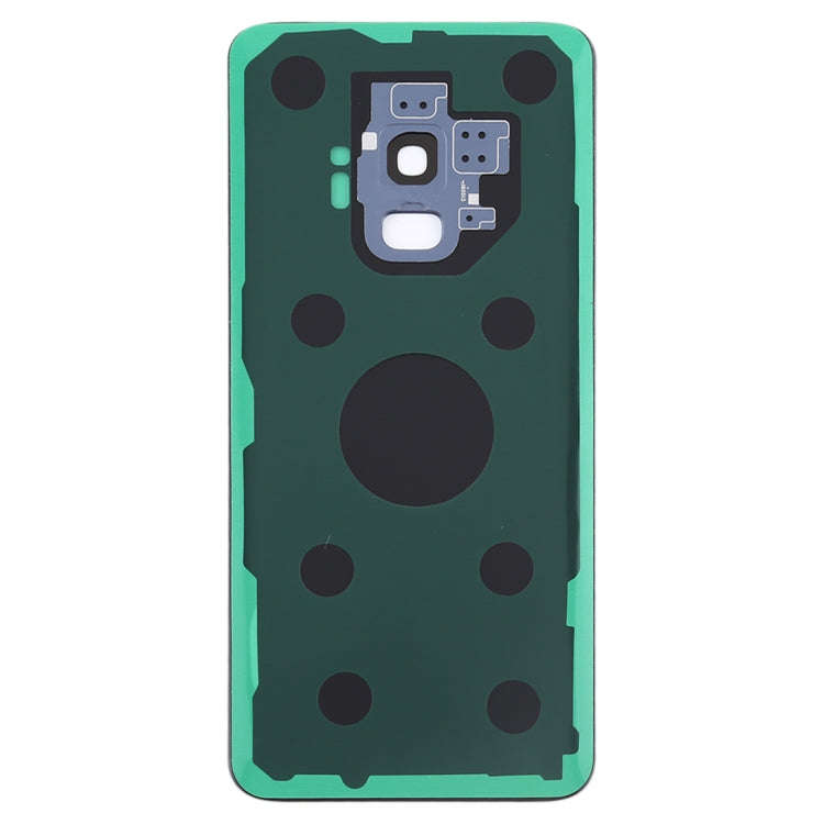 For Galaxy S9 Battery Back Cover with Camera Lens (Blue)