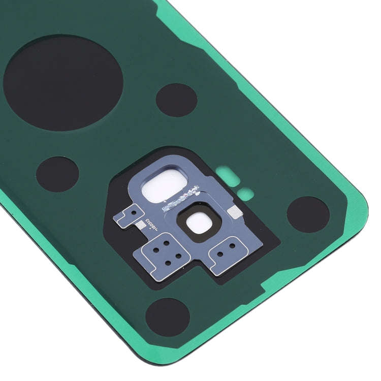For Galaxy S9 Battery Back Cover with Camera Lens (Blue)