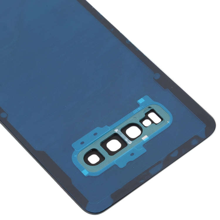 For Galaxy S10+ Battery Back Cover with Camera Lens (Green)
