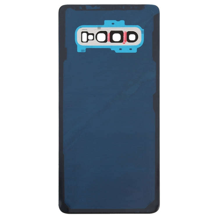 For Galaxy S10+ Battery Back Cover with Camera Lens (White)