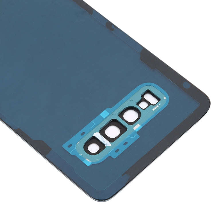 For Galaxy S10 Battery Back Cover with Camera Lens (Green)