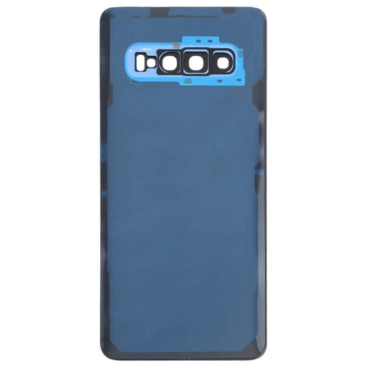 For Galaxy S10 Battery Back Cover with Camera Lens (Blue)