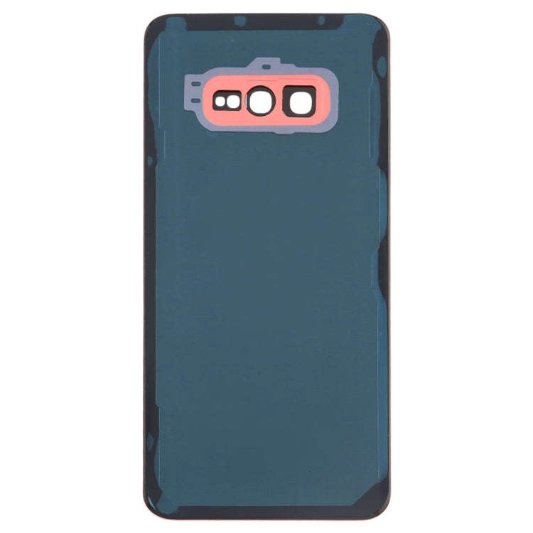 For Galaxy S10e Battery Back Cover with Camera Lens (Pink)