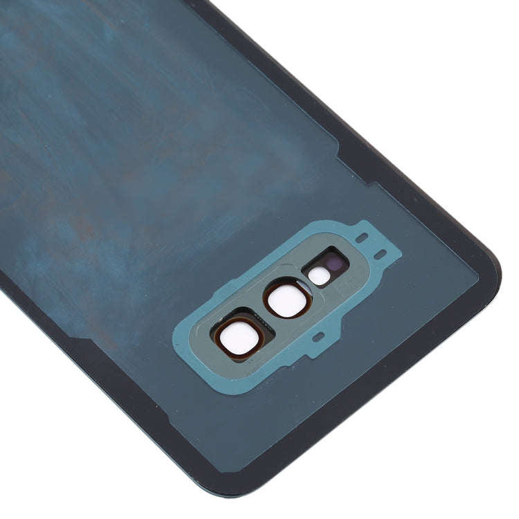 For Galaxy S10e Battery Back Cover with Camera Lens (Green)