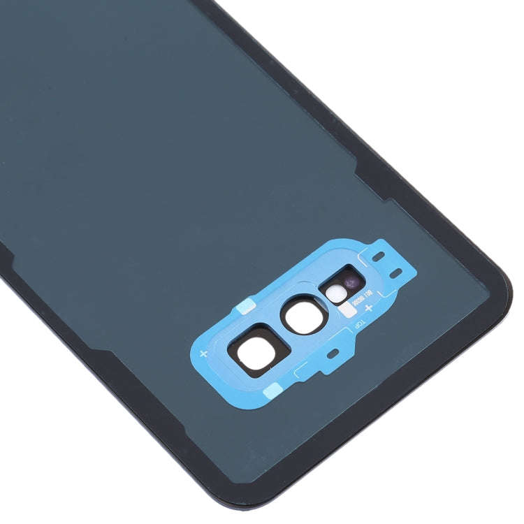 For Galaxy S10e Battery Back Cover with Camera Lens (Blue)